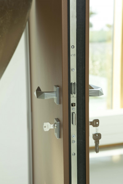 Porte d'entrée monobloc aluminium - Menuiserie Bouvet Porte d'entrée monobloc alumunium - Menuiserie Bouvet