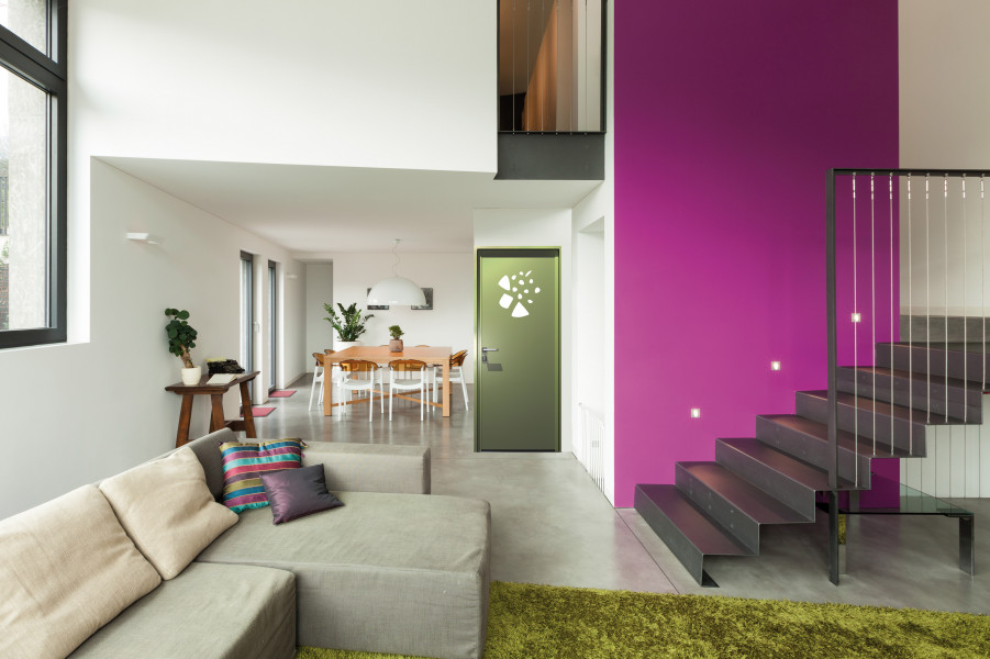 Porte d'entrée aluminium modèle Zante Porte d'entrée aluminium modèle Zante | Menuiseries Bouvet