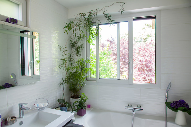 Baie vitrée coulissante pvc composite - Menuiserie Bouvet Baie vitrée coulissante pvc composite - Menuiserie Bouvet