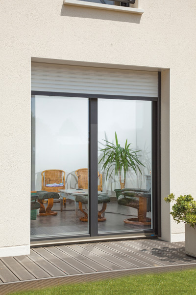 Porte fenêtre mixte aluminium / pvc - Menuiserie Bouvet Porte fenêtre mixte aluminium / pvc - Menuiserie Bouvet