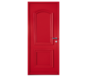 Porte d'entrée ouvrant monobloc bois modèle Castille | Menuiseries Bouvet
