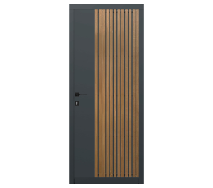 Porte d'entrée ouvrant monobloc bois modèle Clairevoie | Menuiseries Bouvet