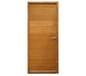 Porte d'entrée ouvrant monobloc bois modèle Horizon | Menuiseries Bouvet