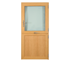 Porte d'entrée fermière traditionnelle bois | Menuiseries Bouvet