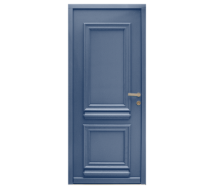 Porte d'entrée ouvrant monobloc bois modèle Saline | Menuiseries Bouvet