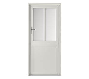Porte fermière traditionnelle blanche | Menuiseries Bouvet