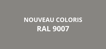 Nouveau coloris disponible pour les fenêtres en alu : RAL 9007 | Menuiseries Bouvet