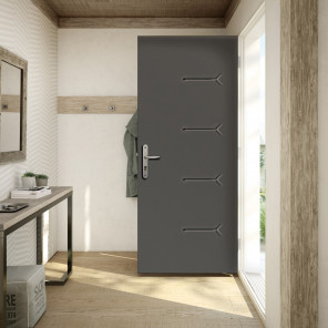 Porte menobloc acier - Menuiserie Bouvet Porte monobloc acier - Menuiserie Bouvet