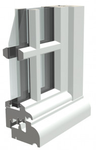 Angle fenêtre bois Orijine Angle fenêtre bois Orijine | Menuiseries Bouvet