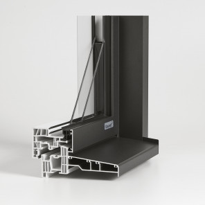 Finesse profils fenêtre mixte aluminium / pvc - Menuiserie Bouvet Finesse profils fenêtre mixte aluminium / pvc - Menuiserie Bouvet