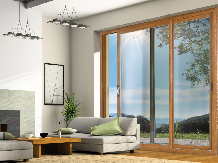 Baie vitrée coulissante pvc composite - Menuiserie Bouvet Baie vitrée coulissante pvc composite - Menuiserie Bouvet